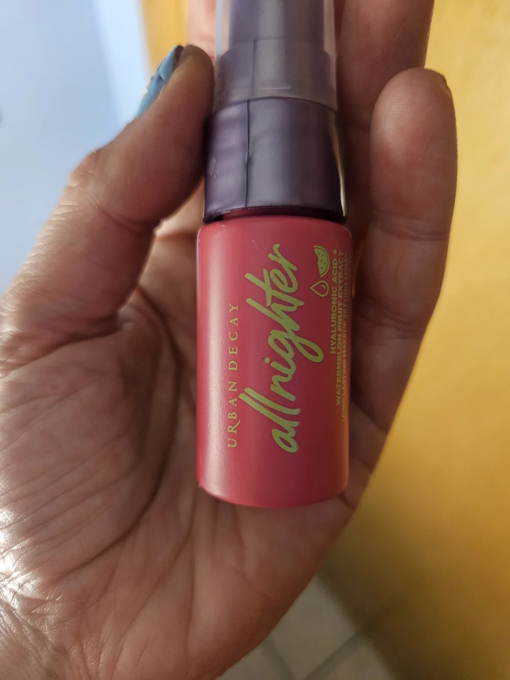 Lot of 3 Urban Decay All Nighter watermelon extract setting spray.